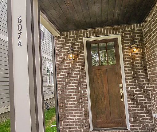 Welcoming front porch.