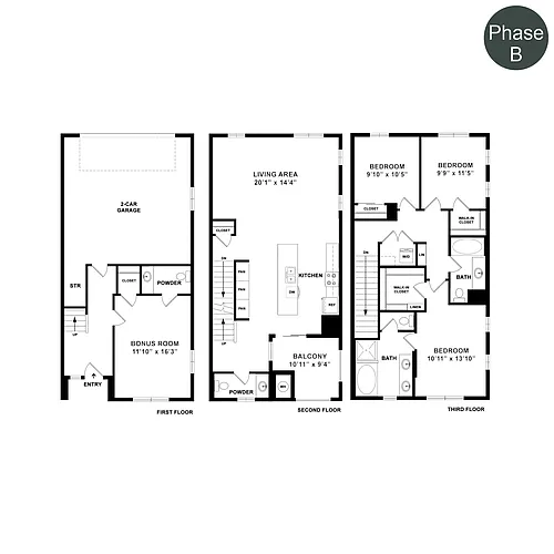 Floor plan The Homes - Plan 6