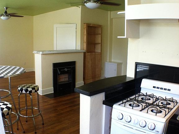 kitchen in studio unit