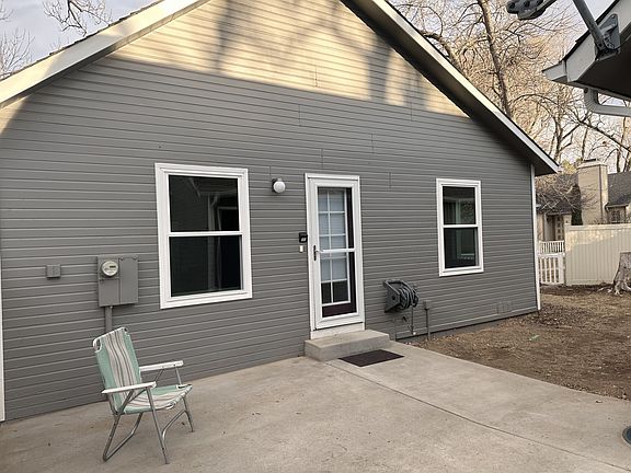 Back entrance from patio