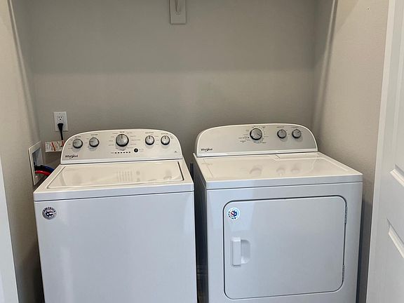 Washer and dryer
