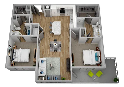 Floor plan B4-LL