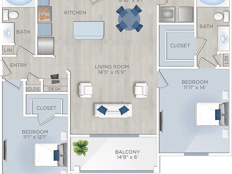 Riverwood Apartments — Photo 47