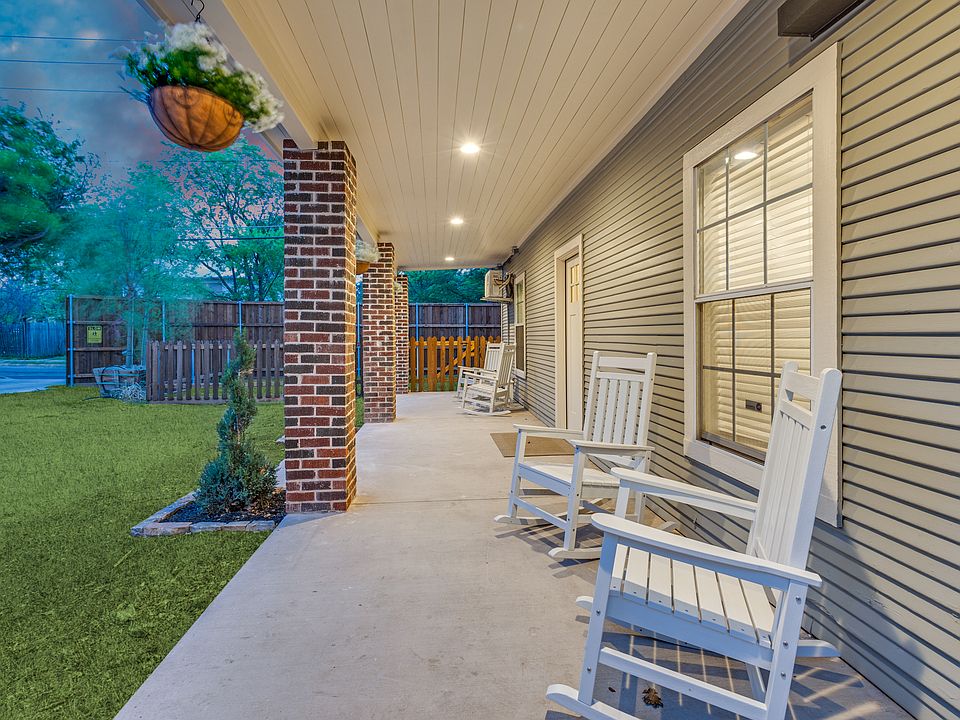 Back Porch with Rocking Chairs!