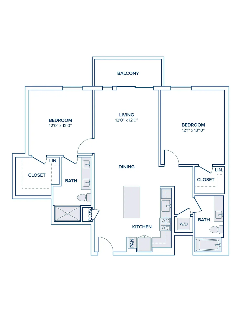 Floor plan B12