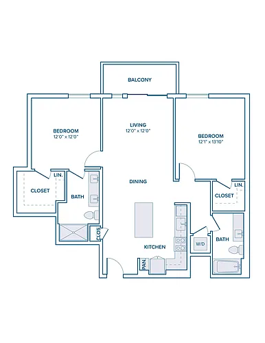 Floor plan B12