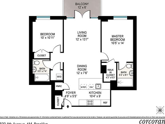2nd image of 500 4th Ave APT 6M
