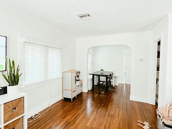 Living room and dining