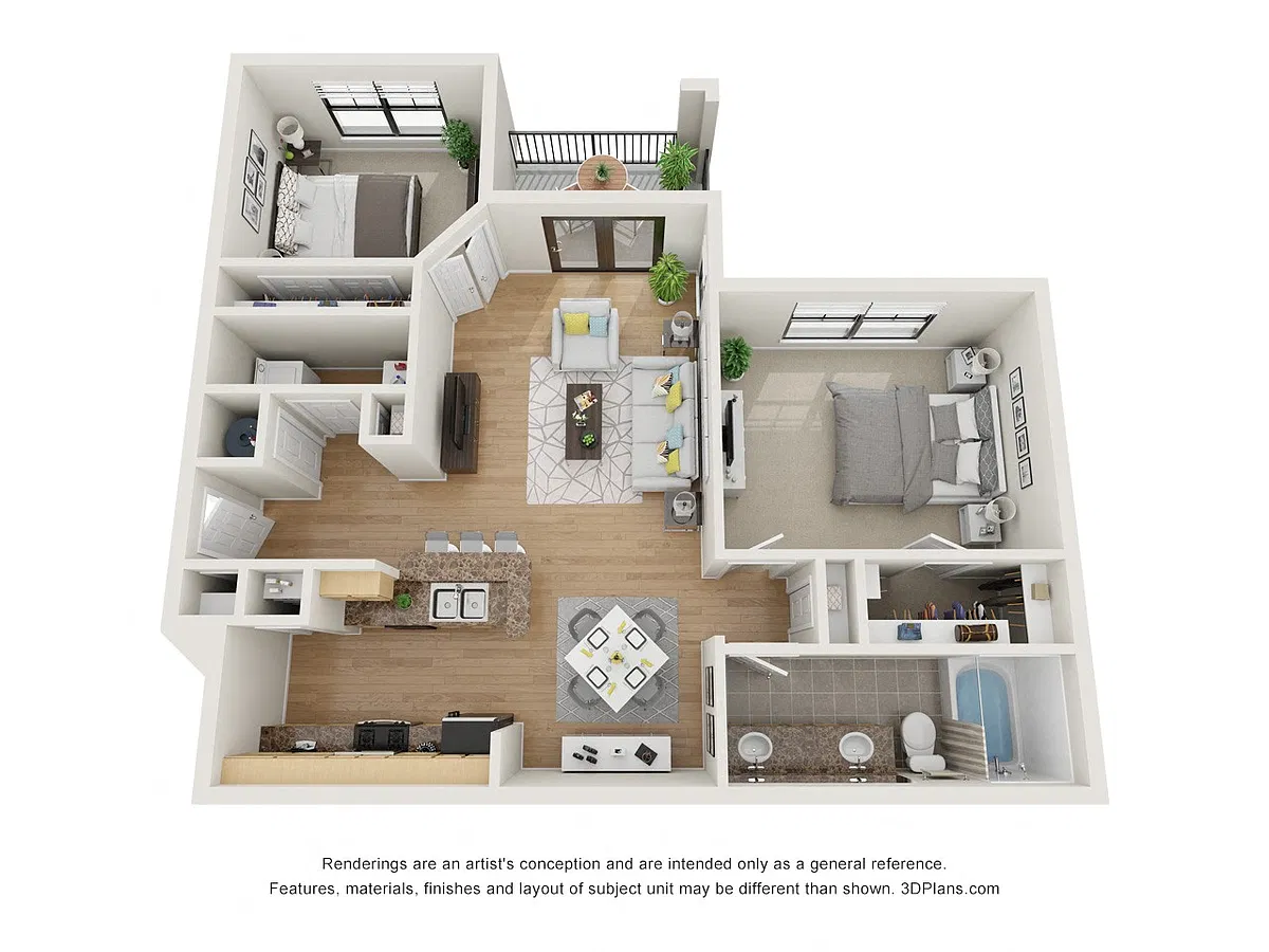 Floor plan The Tranquility