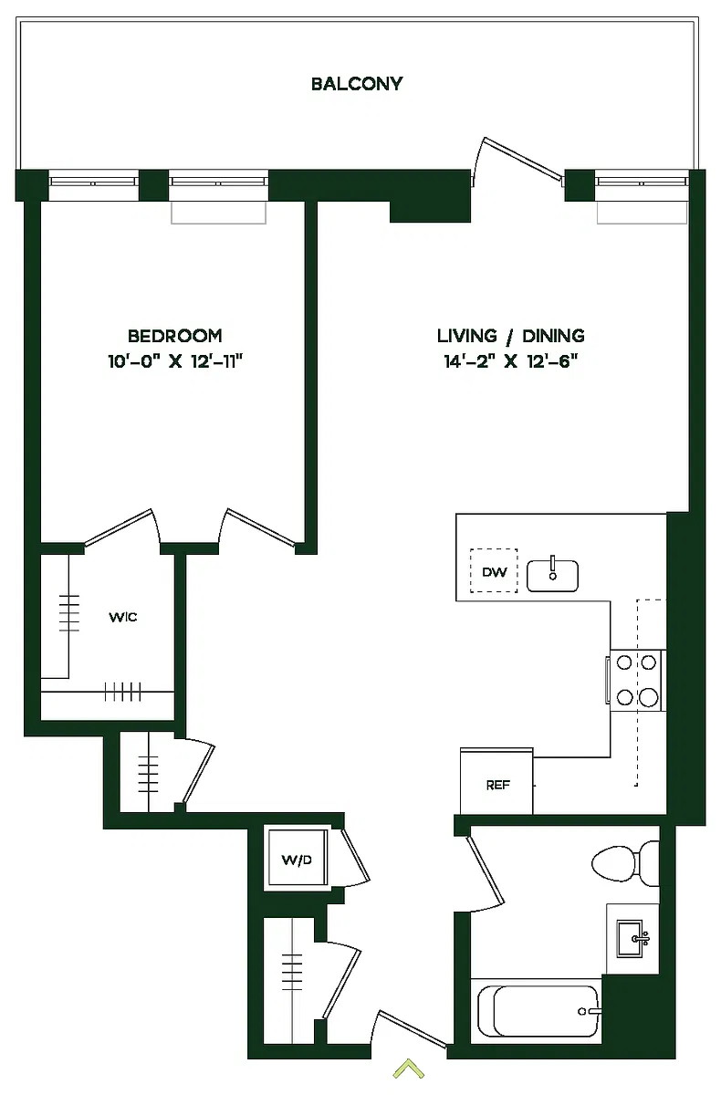 Floor plan A8W