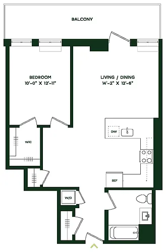 Floor plan A8W