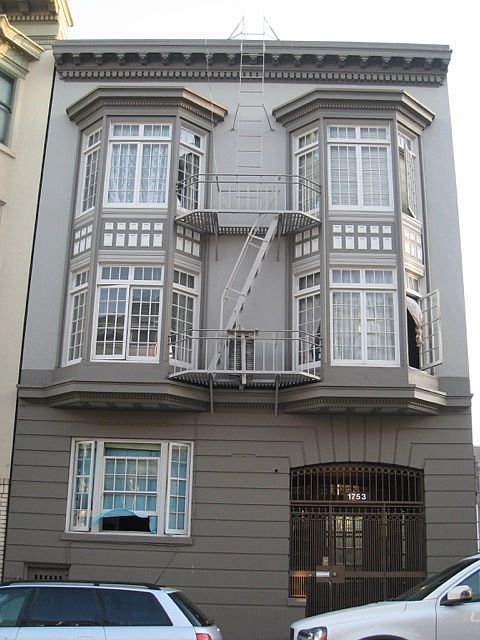 Front of building
