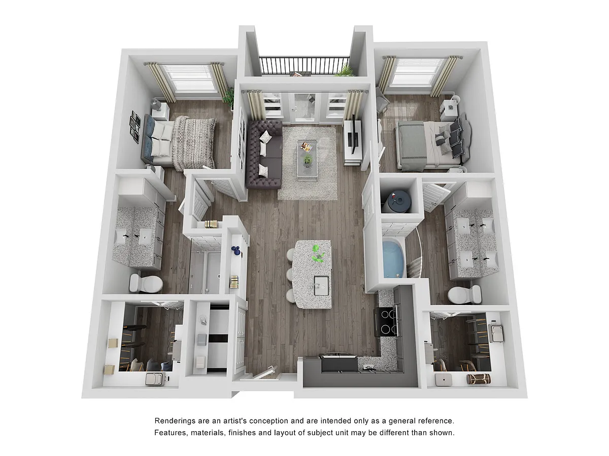 Floor plan B1