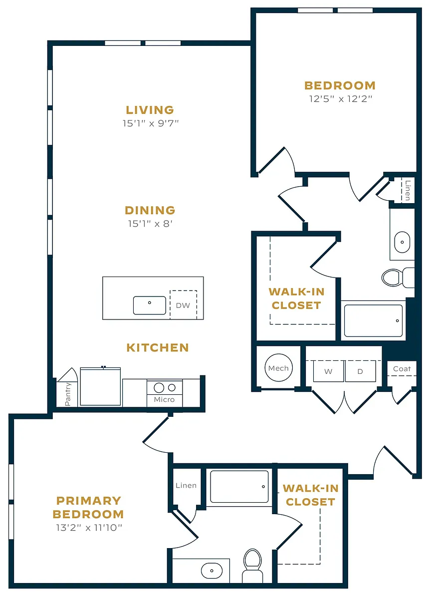 Floor plan B3 80 - Essential Housing