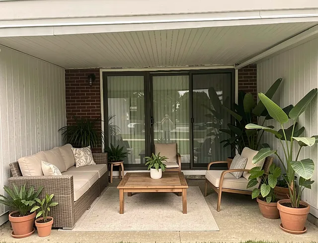 Second Patio off Master Bedroom