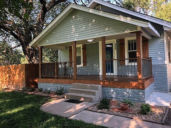 Porch w/new Land Scaping