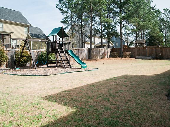 Large flat backyard!