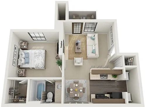 Floor plan A4