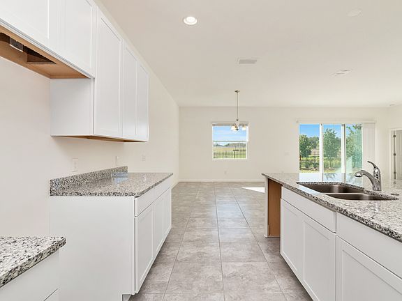 Ample storage cabinetry
