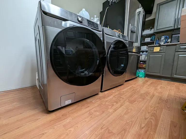Washer and dryer