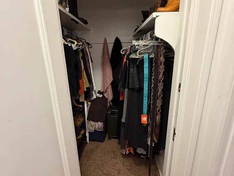 Bedroom 1 closet (there are several closets for this bedroom)