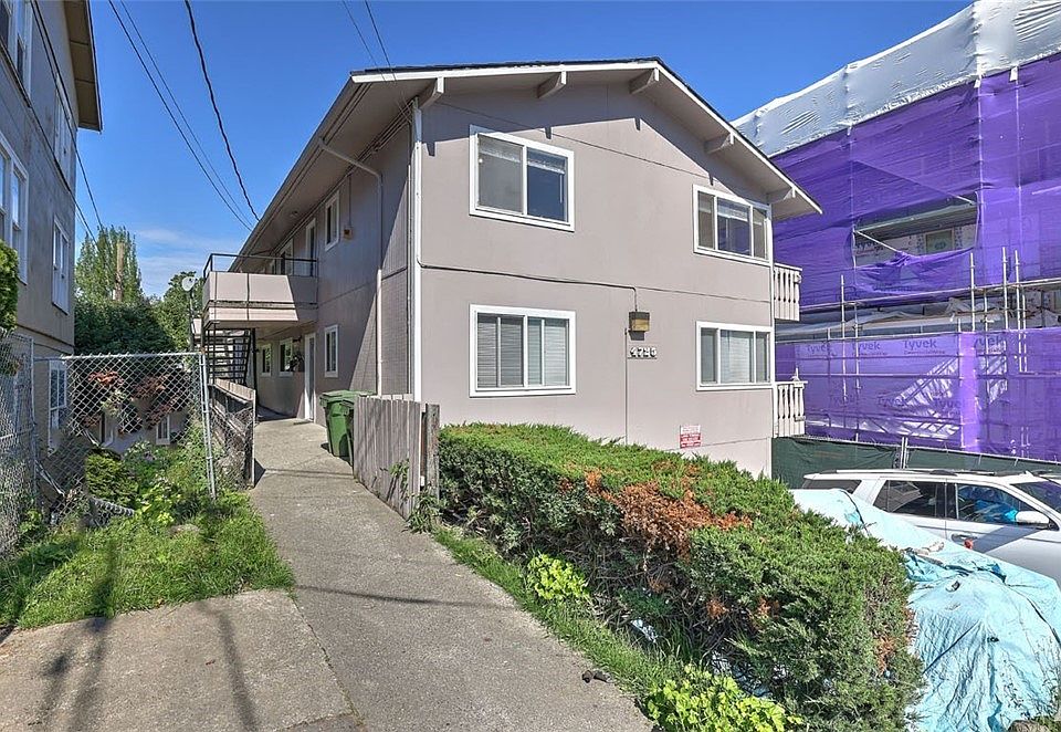 Rare opportunity to own this solid 4Plex in desirable Columbia City, just one block from Rainier Ave S with the lively activity from shops, restaurants and services!