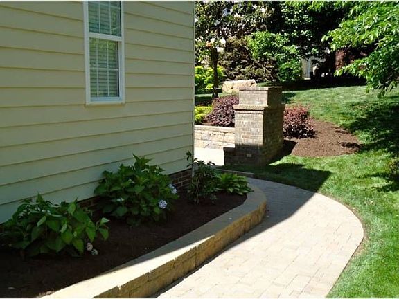 Walkway to back yard