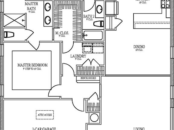 1690 Sq. Ft Plan