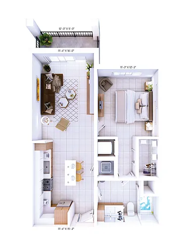 Floor plan A1