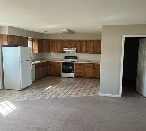 open concept living room and kitchen
