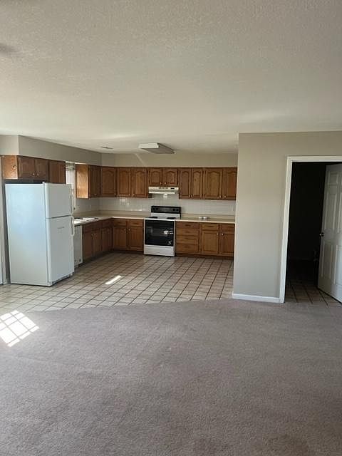 open concept living room and kitchen