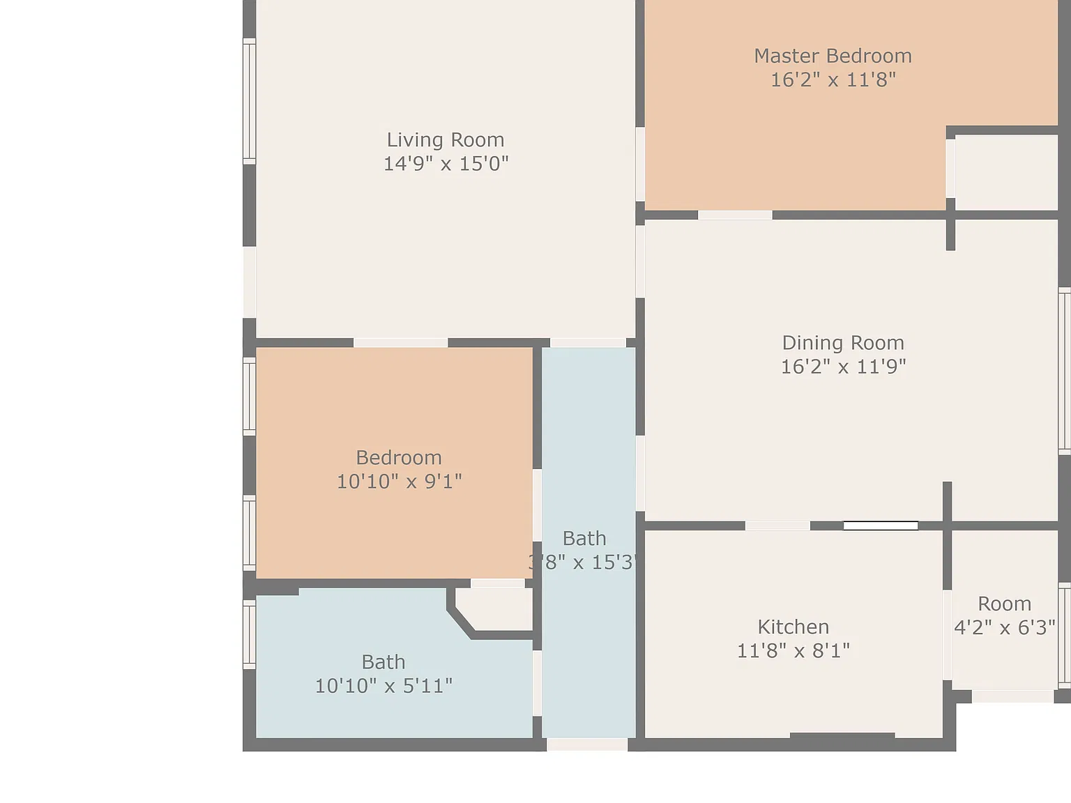 2 bed, 1175 sqft, $2,286 — Photo 3