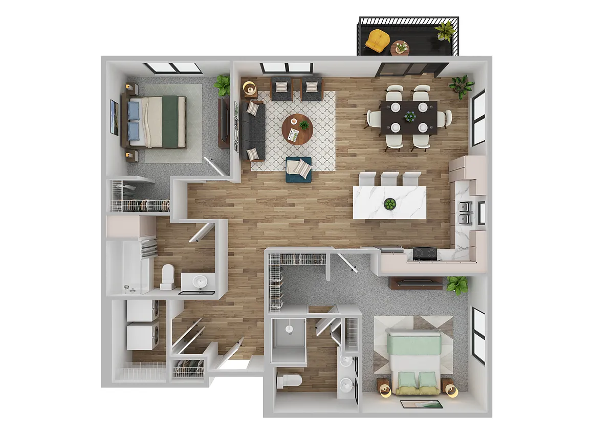 Floor plan Douglas