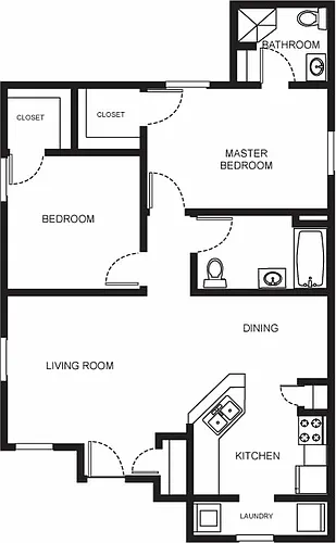 Floor plan B1 60