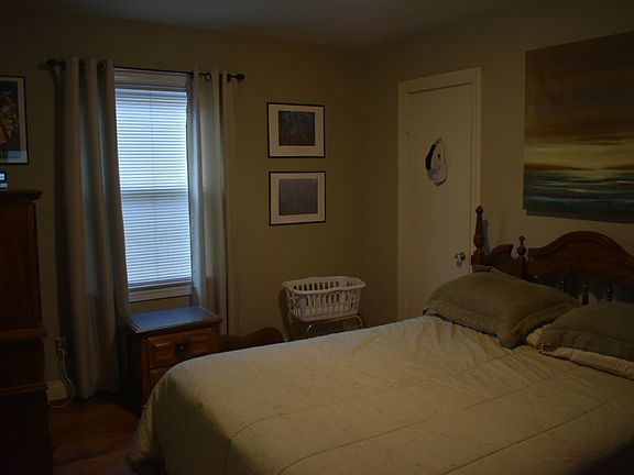 One of two first floor bedrooms