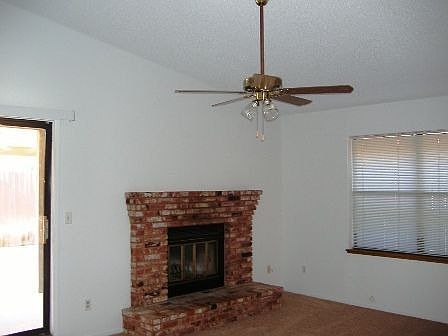  Living room and fireplace