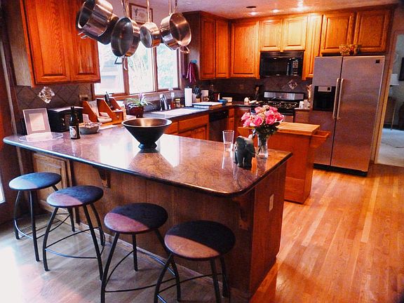 Kitchen and granite counter