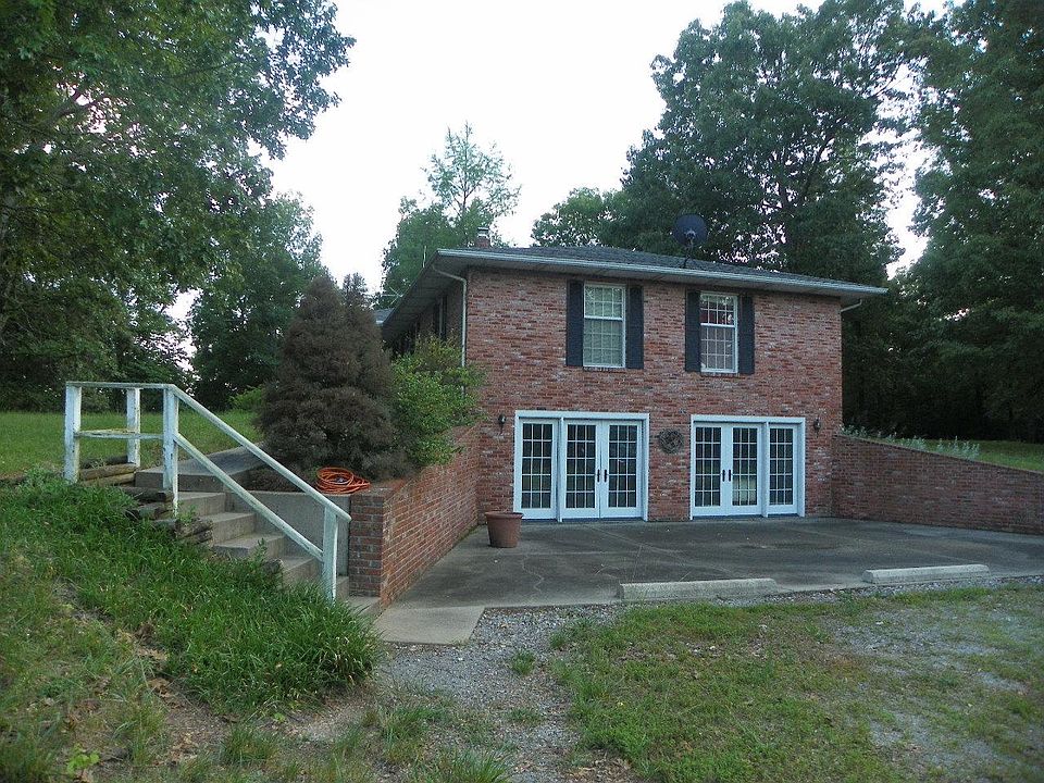 Side view of house.