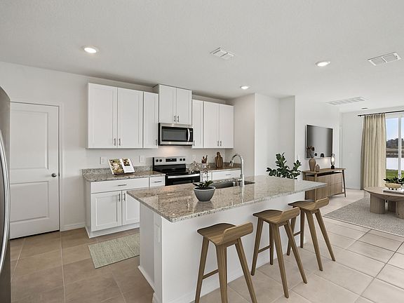 Kitchen Virtually Staged