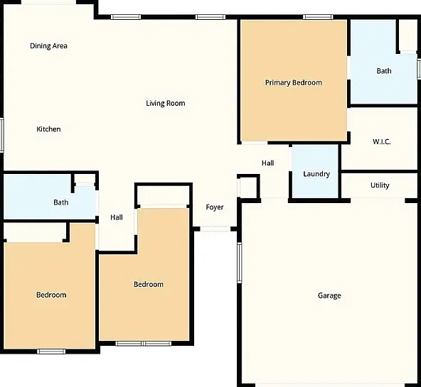 3 bed, 1347 sqft, $1,975 — Photo 3