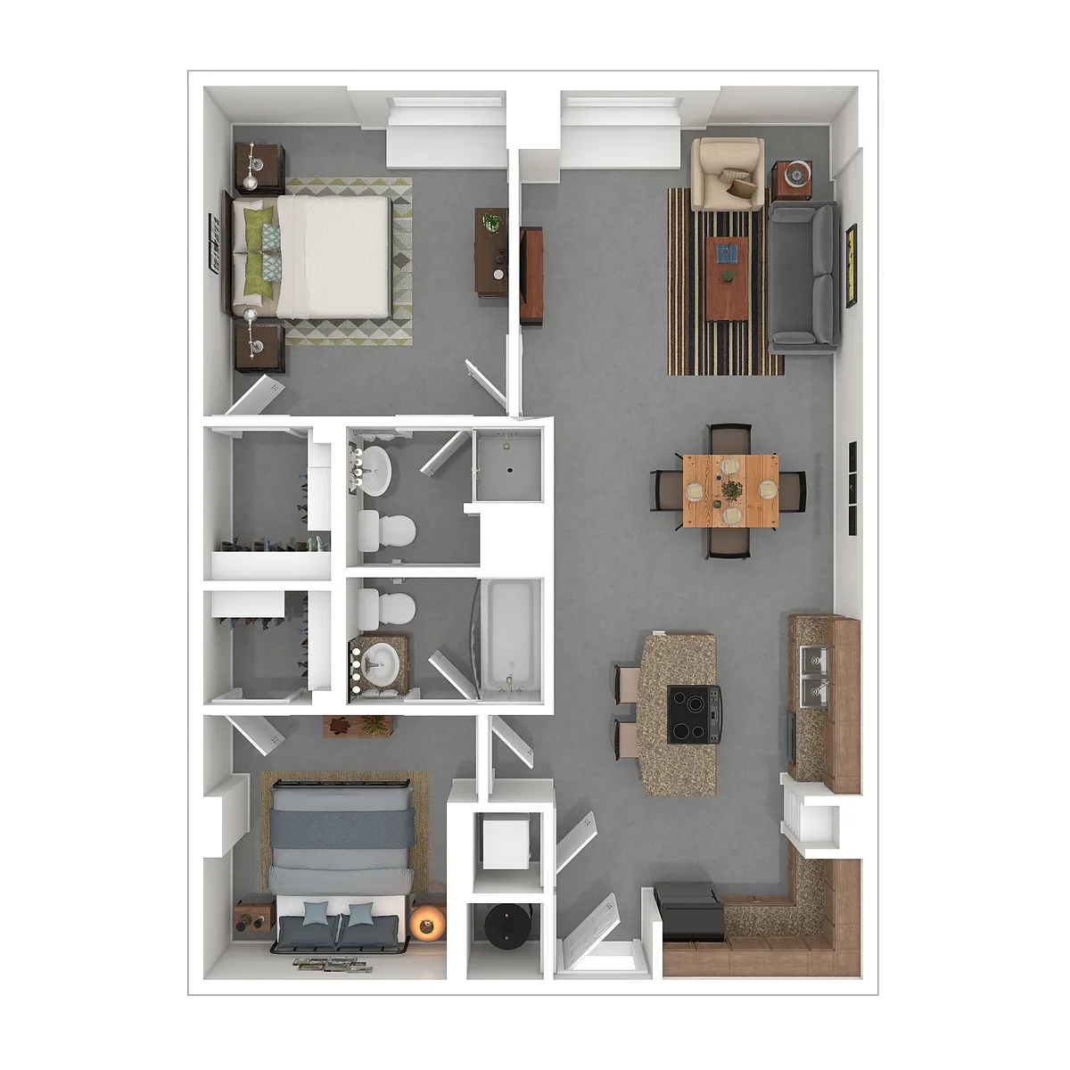 Floor plan B3T