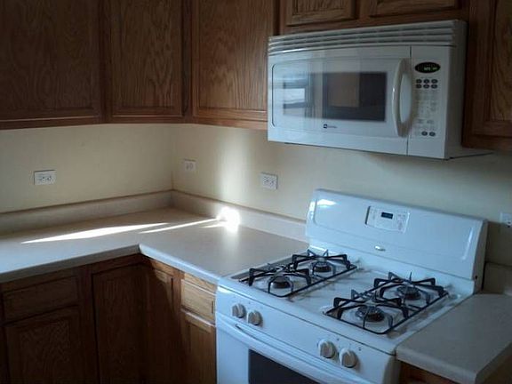 Oak cabinets