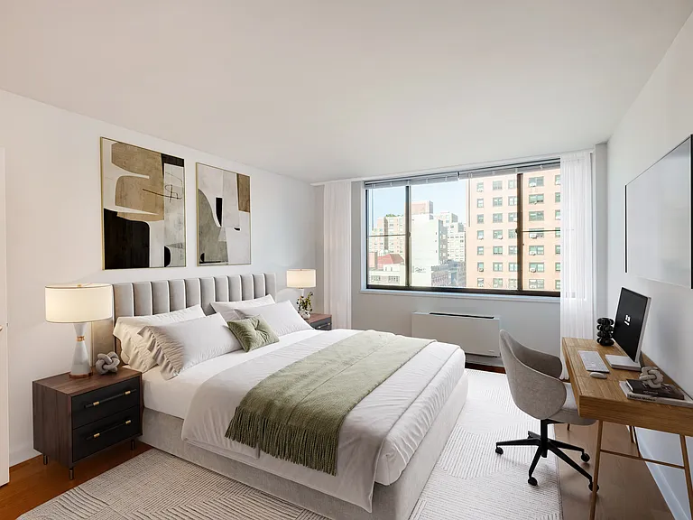 Spacious bedroom layouts