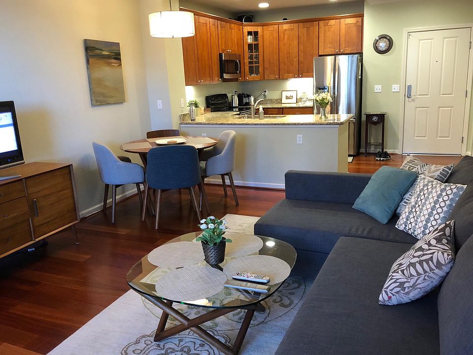 Furnished Living Room/Kitchen