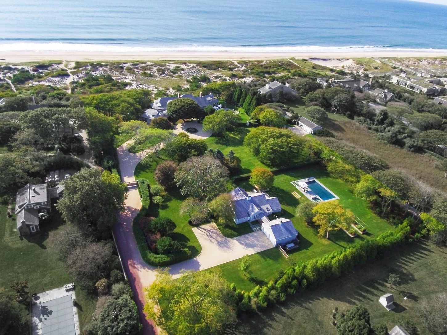  aerial view of compound