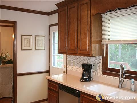 Updated Kitchen with Corian Counter Tops