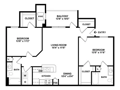 Floor plan B1