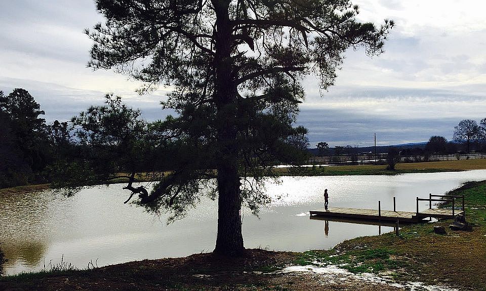 pond ... girl not included.