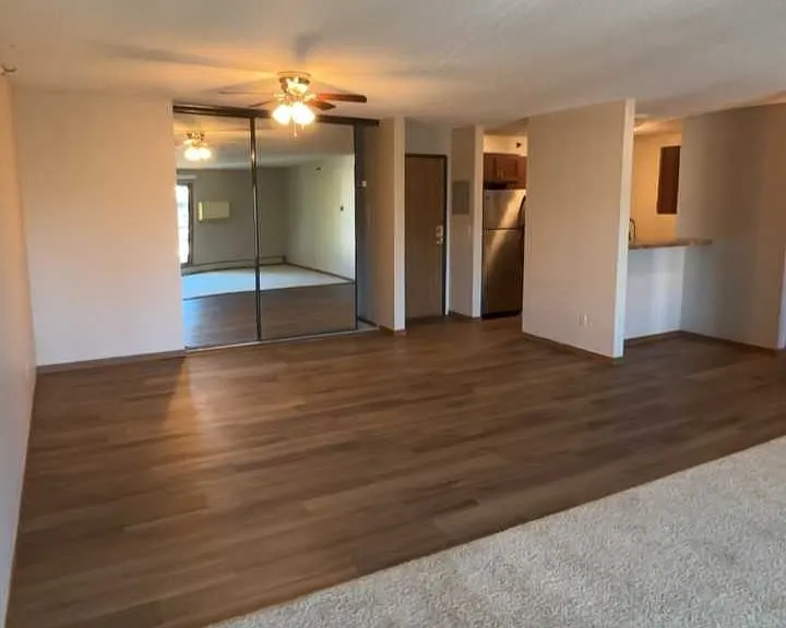 Here is one of our 1br floor plans!