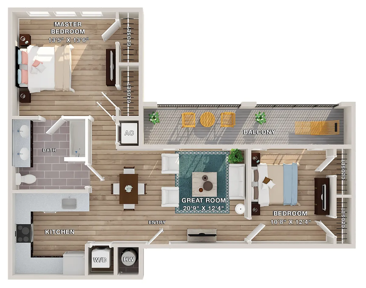 Floor plan Benmore